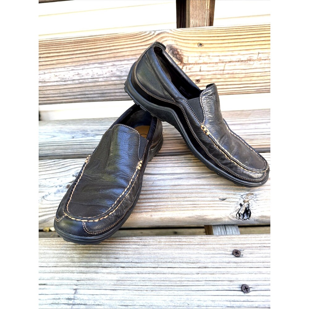 Cole Haan Men’s Tucker Venetian Shoes C03557 Size 9 M Black Leather Loafer